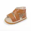 Sandálias de verão para bebê menino Camile sola de borracha sapatos respiráveis para criança pequena 0-3-6-9-12 meses sapatos entrega em peça única