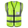 Chaleco de Seguridad para Construcción, Chaleco para Obra, Ropa Reflectante, Chaleco Reflectante con Logo, Chaleco Reflectante de Entrenamiento