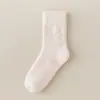 Calcetines gruesos para mujer, calcetines de tubo gruesos con forro polar de invierno, calcetines de rizo cepillado de otoño e invierno, calcetines de rizo cálidos a prueba de frío