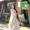 Os Vestidos Tendência e Bonitos para Mulheres Deste Ano São Novos Estilos de Verão com um Estilo Resort Francês e Estampas Deslumbrantes, Vestidos Regata Sem Mangas