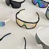 Gafas de Ciclismo de Montaña y Carretera para Hombre y Mujer con Montura Grande, Resistentes al Viento y a los Rayos UV, Gafas de Sol Coloridas
