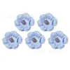 Flor de Seda Simulada de Margarida e Jasmim de Três Camadas de 3cm Decoração DIY Material para Headwear Chapéu Coroa Feito à Mão Estilo Pastoral