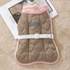 Primavera e Outono Gato Estilo casual coreano Colete acolchoado Colete Roupas acolchoadas de algodão Cão médio e pequeno Cão animal de estimação Roupas Teddy