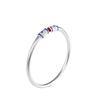 Pulsera vintage artística de plata con pie de plata 999 azul quemado, pulsera antigua de contraparte, pulsera de esmalte redondo con varilla suelta