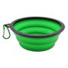 Tigela Dobrável de Silicone para Pet Tigela de Comida para Cachorro Tigela de Água para Gato Tigela para Pet Antiderramamento Utensílios de Alimentação Tigela para Cachorro