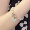 Pulsera de cuentas de mariposa estilo chino mismo estilo para mujer impresión lujo ligero nicho alto temperamento pulsera de pareja regalo para amigas