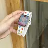 Correa Magnética con Bucle Estampada con Letras Lindas Adecuada para Apple Watch iWatch 12ª Generación 11/10Ultrase