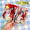 Caderno Original Cartoon A7 Acrílico de Folhas Soltas, Caderno de Estudante Anime Estética Fofa Feminina