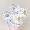 Sapatos de Bebê para Meninas, Sapatos Macios com Solado Flexível para Crianças Pequenas, Sandálias para Exportação no Atacado, Sapatos para Crianças Pequenas Meninas, Respiráveis de Verão