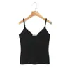 Regata Plus Size Runchi Estilo Francês Novo Modelo 9328 Decote V Pétala Malha Torcida Seda de Gelo Camisola Feminina Plus Size