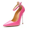 Estilo nuevo europeo y americano 13CM cama sexy talla grande fetiche de pies tacones de aguja travestismo actuación discoteca zapatos individuales transfronterizos