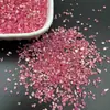 Transmissão ao vivo brilhante piscante AB colorido vidro fragmentos de pedra triturada enchimento DIY moldura de foto decoração de arte de unhas acessórios materiais