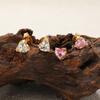 Pendientes de diamantes de estilo coreano, elegantes y de lujo, de estilo moderno, personalizados, combinables, sencillos y de alta gama.