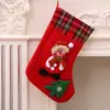 Meias de Natal, Sacolas de Presente de Natal, Meias Pequenas de Natal, Enfeites de Árvore de Natal, Itens Decorativos, Meias de Juta