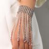 Pulsera Transfronteriza Nueva con Borla Larga Moda Europea y Americana Fiesta Pulsera de Pedrería Pulsera Pulsera de Mujer