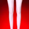 Qinghe Calcetines Largos de Terciopelo 80D Hasta la Rodilla Calidez para Habitación con Aire Acondicionado Calcetines de Dedos Separados Cinco Dedos Rodilleras Calcetines de Compresión Hombres Mujeres