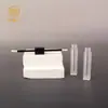 Materiales de Empaque para Maquillaje: Rubor Líquido, Delineador Líquido para Ojos, Brillo de Labios, Botella Vacía, Tubo Cuadrado Transparente Negro Mate para Brillo de Labios Rellenable