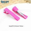 Accesorios para niños DIY clip de pico de pato 45 mm hecho a mano media bolsa tela clip cuadrado clip lateral accesorios para el cabello de niños accesorios