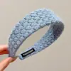 Diadema de lunares versátil estilo coreano Maillard, un imprescindible para peinar y recoger los pelos sueltos, nuevo modelo 2026, para uso diario, accesorio para el cabello para mujer