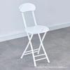 Silla Plegable Personalizada con Respaldo en Múltiples Colores para Tiendas de Té de Leche y Cafeterías, Silla de Comedor para Uso Doméstico, Silla de Ocio de Respaldo Alto para Sala de Estudio