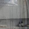Cortina de Ducha Transfronteriza Cortina Impermeable Peva Sin Perforación Engrosada Negra Transparente Forro de Cortina de Ducha Comercio Electrónico Amazon