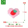 Pinza para el pelo de encaje con lazo de cuadros rosas, accesorio de resina para funda de teléfono móvil, zapato con agujero, venta al por mayor