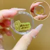 Pegatina para Teléfono Móvil de Oro Puro 999 20mg Gato de la Suerte, Caquis Buenos Vienen de Todas Partes, Más Dinero Viene Cada Mes, Regalos para el Festival de Medio Otoño y el Día Nacional