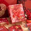 Papel de Regalo Rojo Chino para Festival de Primavera Boda Año Nuevo Festivo Rojo Rico Regalo de Año Nuevo Papel Decorativo Al Por Mayor
