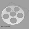 Cubo para Cocinar Fideos con Tablero Divisor de Múltiples Agujeros para Uso Comercial, Separador de Placa de Múltiples Agujeros para Fideos Secos Calientes y Dumplings, Red para Separación de Residuos