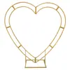 Adornos de Corazón para Bodas, Flores Artificiales, Arte Floral, Arcos en Forma de Corazón, Decoraciones para Exhibición en Centros Comerciales, Marco de Hierro Forjado, Arcos en Forma de Corazón