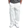En stock una generación de comercio exterior transfronterizo Amazon pantalones casuales para hombre 2024 nuevos pantalones holgados con bolsillo