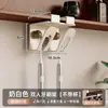 Portacepillos de Dientes Estilo Vintage, Estante Colgante para Espejo de Baño sin Taladro para Vaso de Enjuague Bucal y Almacenamiento de Cepillos de Dientes