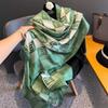 Combinação de Cores Moda Novo Estilo Cachecol de Algodão e Linho Cachecol Fino Quente Cachecol de Seda Grande Xale Manto de Moda Cachecol Longo para Mulheres