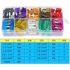 Kit de 306 piezas de fusibles de cuchilla para coche transfronterizo, pequeño, mediano, mini, fusible de inserción de chip de zinc, probador