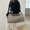 Bolsa de Viaje Personalizada con Logo Impreso, Bolsa de Gimnasio de Gran Capacidad con Separación Seca y Húmeda, Elegante Bolsa de Equipaje para Viajes Cortos para Mujeres