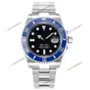 Rolex Série Datejust Submariner Mecânico Aço Inoxidável Luminoso À Prova D'água Modelos Verde e Preto Pulseira de Aço Relógio Masculino Comércio Exterior