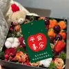 Etiqueta de Natal Pingente de Enfeite Personalizado para Presente Cartão de Mensagem para Sobremesa de Confeitaria Cartão para Caixa de Presente de Véspera de Natal