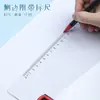 Tablero de escritura de contrachapado clip transparente carpeta acrílica A4 datos tablero de dibujo grueso clip tablero duro papelería bloc de notas bisel
