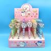 Caneta Gel de Apertar Desenho Doraemon Patch Ins Fofa Caneta Gel de Estilo Alto Valor de Cor Caneta de Assinatura com Ponta de Bala