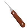 Cuchillo Especial del Chef de Acero Inoxidable para Desvenar Camarones, Herramienta de Cocina Doméstica para Pelar y Abrir Rápidamente el Lomo de los Camarones, con Mango de Madera Maciza