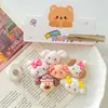 Pequeños Imanes de Nevera de Resina Lindos Decorativos Estilo Ins Colgante de Llavero de Resina para DIY Pasador Accesorio para el Cabello Lazo Cabeza de Animal