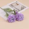 Coronas de Flores Artificiales de Tres Cabezas Flor de Peonía Terciopelo Mano Flor de Boda Material Flor para Guiar en el Camino Arreglo Floral Decoración de Escritorio para el Hogar Floricultura