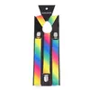 Tirantes para Adultos Estampados de Moda Accesorios de Halloween Correas Elásticas Ajustables