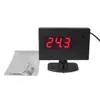 Adecuado para automóviles, camiones, excavadoras, montacargas y vehículos de construcción, voltímetro universal de 12V/24V con pantalla digital
