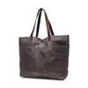 Bolso Tote de Lona Encerada Retro a la Moda, Bolso Tote Casual para Ropa de Trabajo, Bolso de Hombro, Bolso de Compras Impermeable de Gran Capacidad