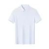 Camiseta polo de algodão com elastano, 220g, 80 fios, algodão de fibra longa para verão, camiseta unissex de manga curta, impressão de logotipo disponível mediante solicitação