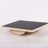 Tablero de equilibrio cuadrado de madera transfronterizo mesa de equilibrio fitness entrenador entrenamiento para adultos equilibrio tablero de equilibrio antideslizante