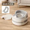 Suministro Exclusivo Transfronterizo de Asiento de Inodoro Multifuncional 3 en 1 para Niños, Asiento de Inodoro Multifuncional Portátil para Bebés, Reposapiés