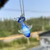 Anillo de Ballena Estrella de Vidrio Degradado Colgante DIY Colgante de Vidrio Hecho a Mano Collar Accesorios de Vidrio Transparente Degradado Regalo