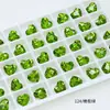 Dongzhou Diamante para Unhas 10*8.8mm Coração Geométrico Fundo Pontiagudo Diamante DIY Brincos Joias Diamante Brilhante Decoração de Unhas Diamante